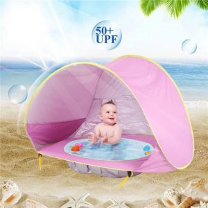 Tente de Plage pour b&eacute;b&eacute; Tente de Jeu pour b&eacute;b&eacute; avec Tente de Protection Contre Le Soleil Anti-UV tr&egrave;s Convenable