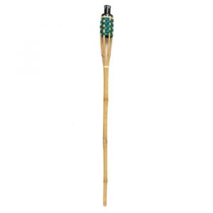 TORCHE À HUILE BAMBOU 90CM COLORÉ