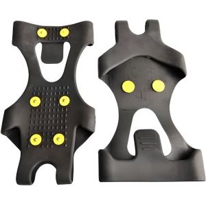 Semelles anti glisse - TERRE JARDIN - Crampons anti verglas - Noir - Mixte