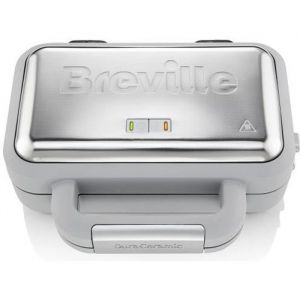Gaufrier - Breville - VST072X - Couleur Gris - Petit &Eacute;lectrom&eacute;nager - Facile &agrave; utiliser