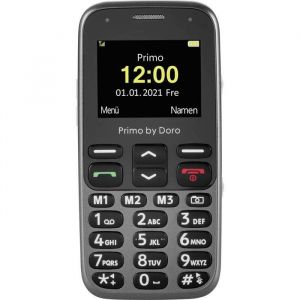 Primo by DORO 218 T&eacute;l&eacute;phone portable pour s&eacute;niors Touche SOS noir