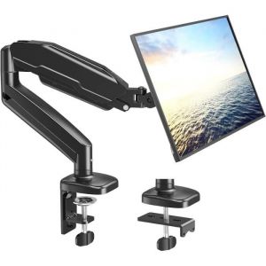 Support &eacute;cran PC - FANTEC - Moniteur 13-32 - Fixation &agrave; pince - Rotatif Vesa 75-100 mm - Noir