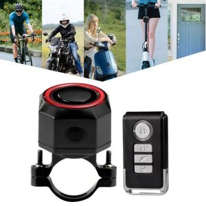 Système dalarme de vélo Alarme de vélo Alarme Anti-Vol Sans Fil pour Moto pour Voiture Alarme Anti-Vol à Induction éTanche