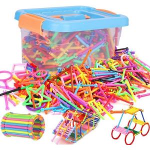 Jeu de Construction Magn&eacute;tique - ZGEER - Bloc DIY Mosa&iuml;que - Enfant 3+ - Cadeau No&euml;l Anniversaire