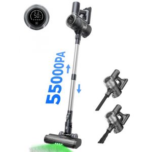 PROSCENIC P13 - Aspirateur Balai sans Fil multifonctions 6 en 1- Aspirateur Puissante 55KPa - Anti-enchevêtrement - Autonomie 45