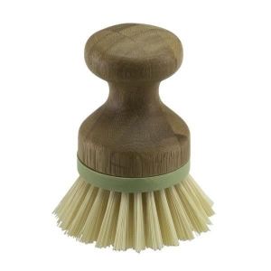 Brosse &agrave; vaisselle - POINT VIRGULE - RIXX - En bambou - &Oslash;65cm