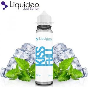 E-liquide Kiss Full Liquideo 50ml - 3mg + 1 Eliquide Nicovip Menthe Glaciale