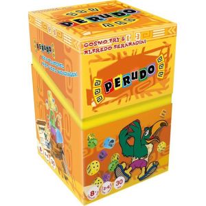 Perudo-Jeu De Dés Et De Bluff Pour Enfants Dès 8 Ans-Jeu DAmbiance Et Stratégie Familial Avec 5 Dés & 1 Gobelet-Jeu De Société