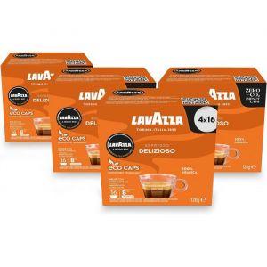 Capsules de Café - Lavazza A Modo Mio - Deliziosamente - Lot de 4 - 16 Capsules