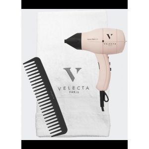COFFRET Détente : sèche-cheveux ICONIC TGR 1.7i + peigne+ serviette brodée