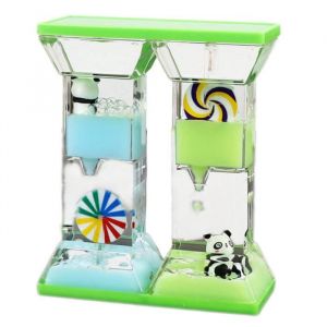 Minuteur Sensoriel Liquide Sablier de Mouvement Lampe à Lave Colorée Jouets Sensoriel Fidget Toy Décoration Bureau Relaxation - sh
