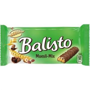 Balisto muesli mix bars chocolat 20 sacs
