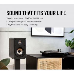 Enceinte surround - Polk Audio - SIGS10ELWT - Full Range - Hi-Res Audio - Basses puissantes