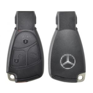 Taille -3 bouton coque de cl&eacute; t&eacute;l&eacute;commande pour Mercedes Benz classe A B C E W203 W204 W205 W210 W211 W212 W221