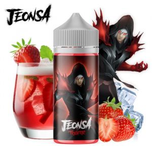 E-liquide Thorne (Fruits rouges grenadine fraise sucrée fraicheur) Jeonsa 100ml + 4 booster de nicotine