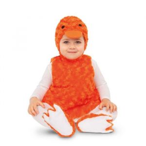 D&eacute;guisement B&eacute;b&eacute; - Petit Canard Orange - Robe casquette et couvre-pieds - Int&eacute;rieur - Mixte