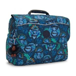 Cartable - KIPLING - CODIE M - 38 CM - Bleu - Mixte - Poches intérieures et latérales