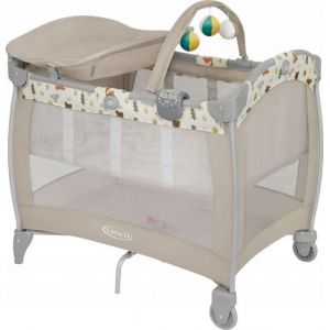 Lit pliant - lit parapluie Graco - 9D898NTLEU - LIT DE SENTIER CONTOUR ELECTRA NATURE