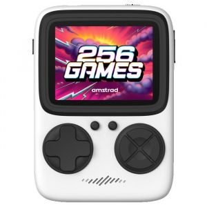 Console de jeux portable Amstrad GAMINI 710 &ndash; 256 jeux int&eacute;gr&eacute;s
