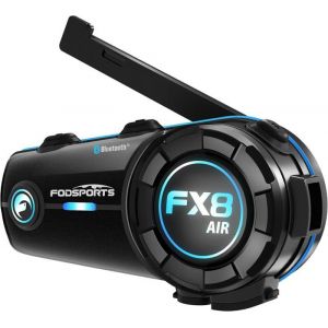FX8 Air Intercom Moto Duo pour 2 CasquesKit Main Libre Moto1000M Syst&egrave;mes de Communication Bluetooth pour Motocyclette