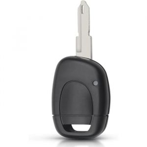 Coque de Clé Renault pour Renault Clio Kangoo Twingo Master Espace Laguna Boitier Coque Clef R-enault Clio 1 Boutons avec Lame NE73