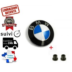 2pcs/lot Logo Badge Emblème BMW 82mm Capot - Coffre