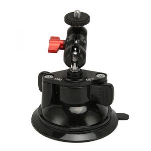 Support &agrave; ventouse pour cam&eacute;ra SURENHAP - Bras articul&eacute; pour voiture - Rotation &agrave; 360 degr&eacute;s - Noir