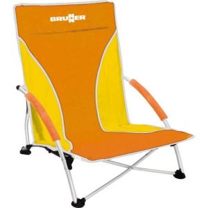 Chaise de plage - BRUNNER - Cuba - Design fonctionnel - Rembourrage - Sac de transport inclus