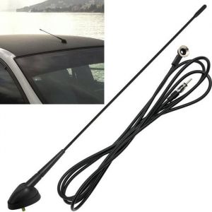 Kit dAntenne Radio FM de voiture toit(base + mât) +Câble dantenne Pour Peugeot Boxer 2001-2011 Citroën Relay 2001-2011 Fiat Punto