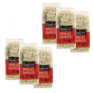 Chaoan - Lot 6x Nouilles chinoises sèches instantanée - Chaoan - sachet 400g