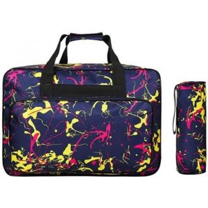 Sac de voyage pour machine &agrave; coudre grande capacit&eacute; - SODIAL - bleu - nylon