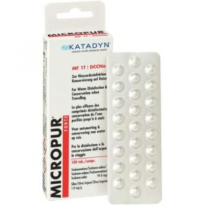 Katadyn Micropur Forte MF 1T DCCNa 100 comprimés