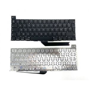 Clavier de remplacement - Apple - MacBook Pro 16 A2141 2019 - Azerty - Noir - Interne