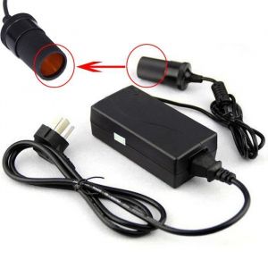 Convertisseur 60W 5A Car Power Adapter 220V / 110V DC 12V Chargeur