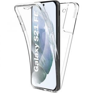 Coque Samsung Galaxy S21 FE 5G protection int&eacute;grale avant et arri&egrave;re rigideQ3