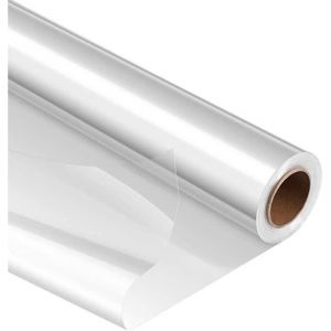 80CM x 30M Rouleau Transparent En Cellophane 3 Mil épaissir Long Métrage Emballages Cadeaux Pour Papier Demballage De Panier