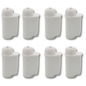 SOS Accessoire Lot de 8 Filtre &agrave; eau pour machines &agrave; caf&eacute; automatique Siemens EQ Series EQ3/EQ6/EQ9 S700 3200 Bosch TCZ7003