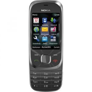 T&eacute;l&eacute;phone Portable Nokia 7230 - WCDMA (UMTS) / GSM - Batterie 860 mAh - Coulissant