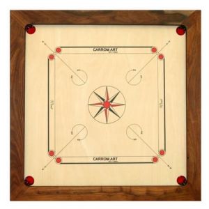 Carrom Winit - CARROM ART - Mod&egrave;le de comp&eacute;tition - Jeu de plateau - Enfant