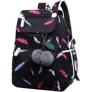 Sac à Dos ScolaireSac a Dos Scolaire College Lycee Fille Ados Sac à Dos Collège École Lycée Ado Cartable Daypack -