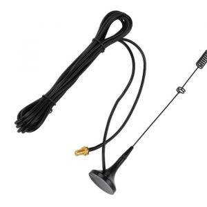 Zerone antenne VHF / UHF Antenne magnétique de voiture UT-106UV SMA-femelle double bande VHF / UHF pour Baofeng UV-5R