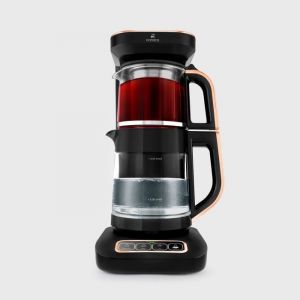 Th&eacute;i&egrave;re/Bouilloire/Cafeti&egrave;re - KARACA - Caysever Robotea Pro - 2500W - Cuivre noir - Automatique parlant