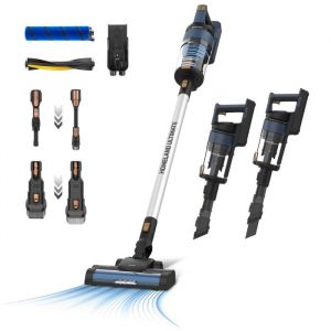 Taurus Homeland Ultimate &ndash; Aspirateur balai  150 W  21 000 Pa  Triple Filtration  Brosses All Road/Fuzzy  LED  Batterie 296 V