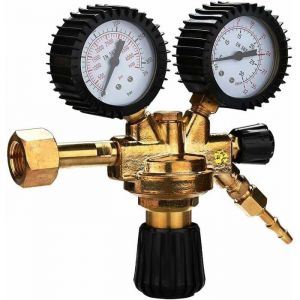 R&eacute;gulateur de Pression Gaz CO2 D&eacute;tendeur Bouteille Pour MIG/MAG WIG TIG Poste &agrave; Souder Argon/Co&sup2; Gaz de Protection