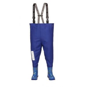 3Kamido Enfant Cuissardes de pêche - Enfants Waders Bottes de pêche - marine