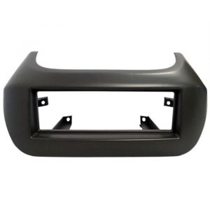 Support autoradio 1DIN - Universel - Citroen Nemo Fiat Fiorino Peugeot Bipper - Noir - Installation facile