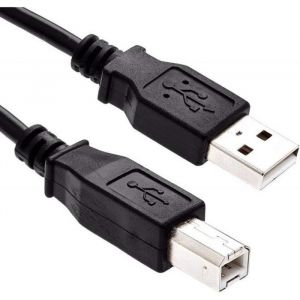 INECK® Cordon Imprimante USB  5m  USB 2.0 Haute Vitesse - Imprimante Printer Scanner Câble Pour HP Dell Epson Canon Lexmark