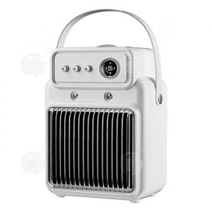 INN Radiateur soufflant 1200W 3 niveaux ajuster chauffage dappoint avec minuterie et humidification fonctions chaufferette