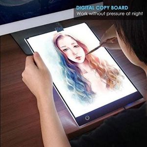 Tablette Graphique num&eacute;rique Tablette de Dessin LED Mince Art Pochoir Planche &agrave; Dessin bo&icirc;te &agrave; lumi&egrave;re tra&ccedil;age Copie Pad Cadeau[226]