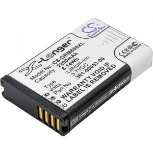 TECHTEK CS-GRM600XL  Batterie compatible avec [Garmin] Alpha 100 Alpha 200 Alpha 200i Alpha 300 Alpha 300i Montana 600 Montan